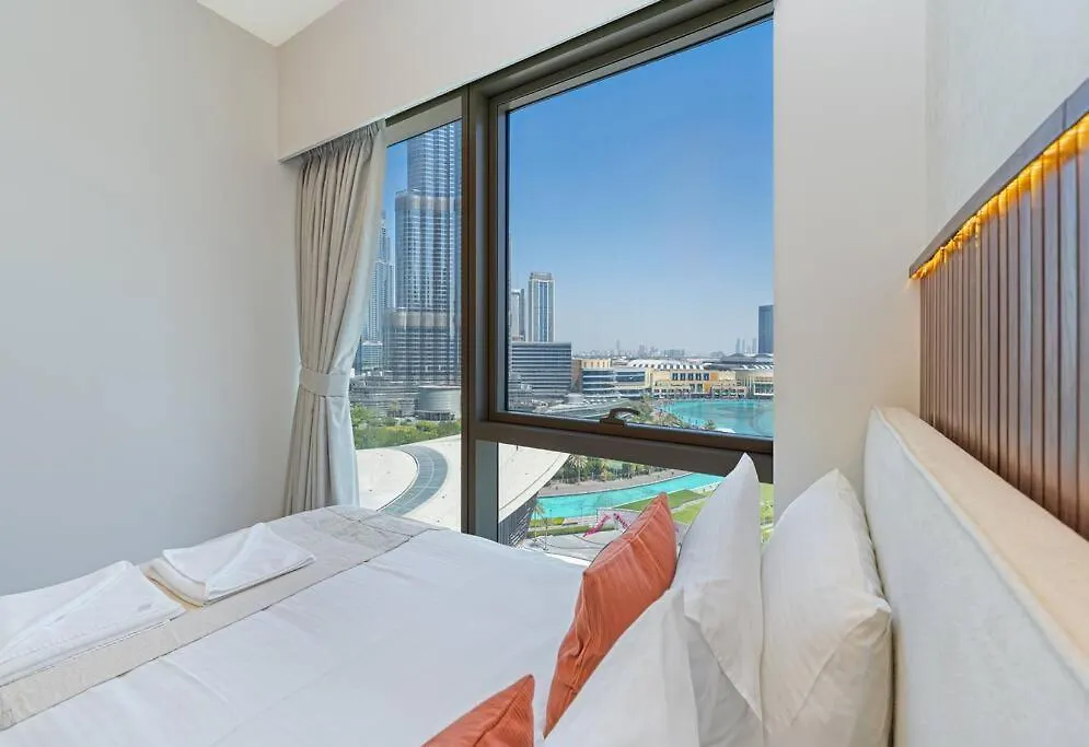 4Min To Dubai Mall - Pool Access - King Bed 0*,  Egyesült Arab Emírségek