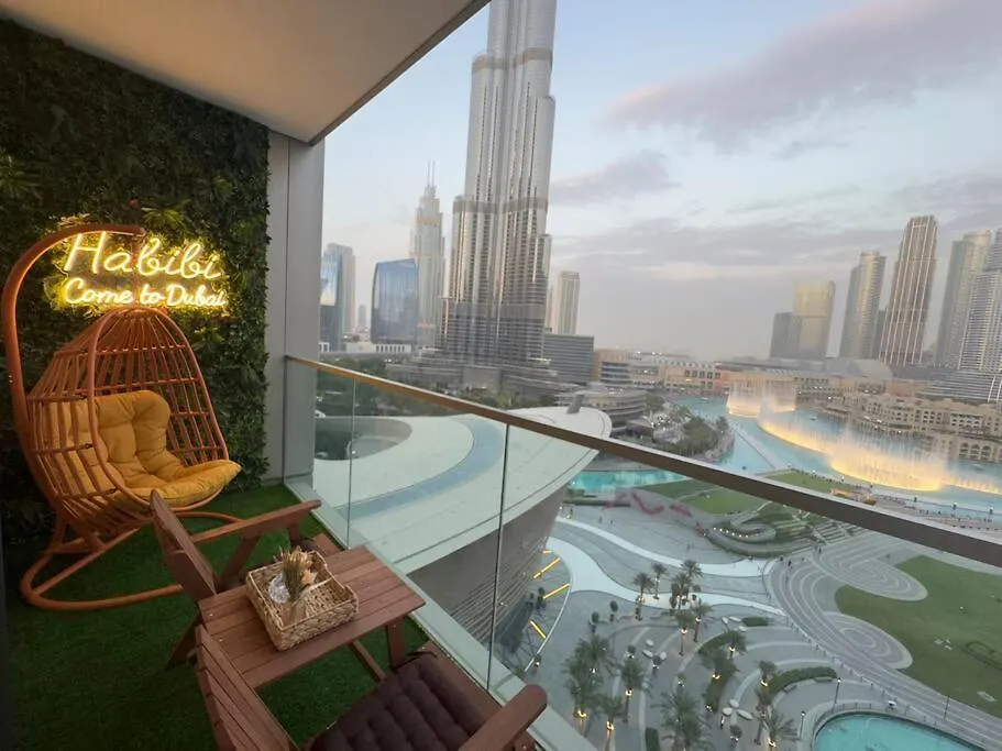 4Min To Dubai Mall - Pool Access - King Bed 0*,  Egyesült Arab Emírségek