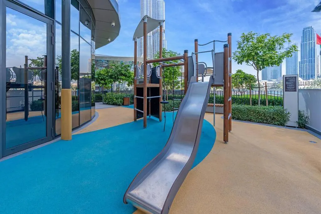 4Min To Dubai Mall - Pool Access - King Bed 0*,