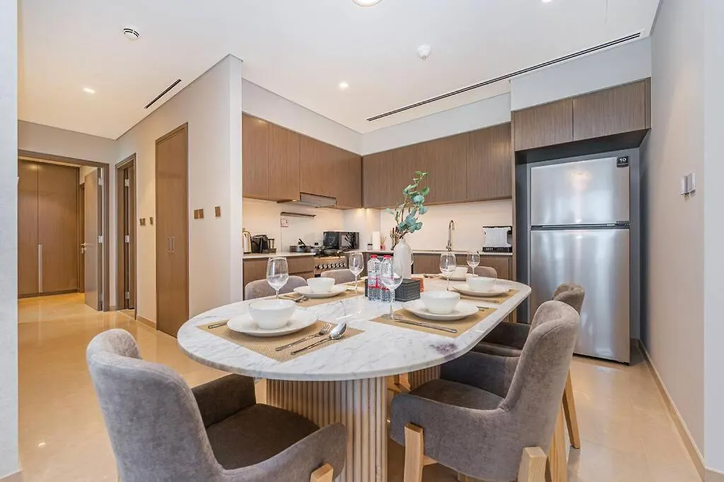 4Min To Dubai Mall - Pool Access - King Bed