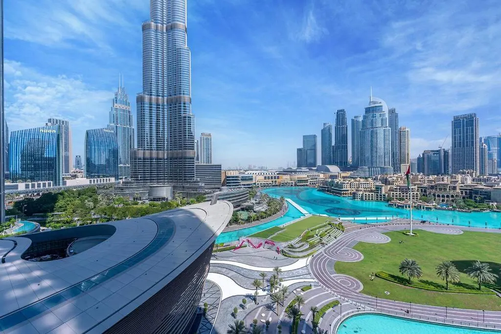 Apartment 4Min To Dubai Mall - Pool Access - King Bed